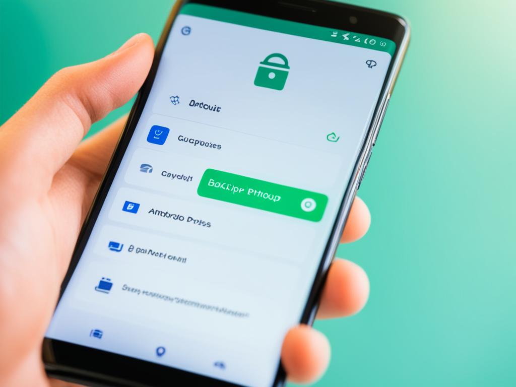 panduan backup data di android
